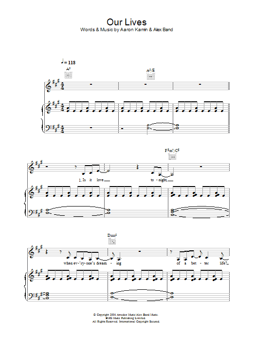 The Calling Our Lives sheet music notes and chords. Download Printable PDF.