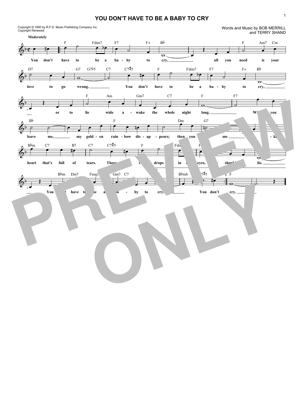 Learn to play The Caravelles You Don't Have To Be A Baby To Cry sheet music for Lead Sheet / Fake Book in minutes. Price: 5.9900$ The Caravelles You Don't Have To Be A Baby To Cry sheet music notes and chords arranged for Lead Sheet / Fake Book