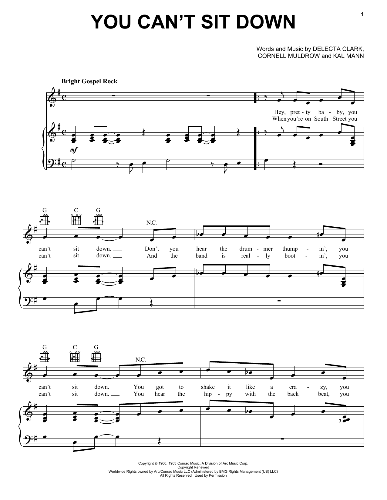 Learn to play The Dovells You Can't Sit Down sheet music for Lead Sheet / Fake Book in minutes. Price: 5.9900$ The Dovells You Can't Sit Down sheet music notes and chords arranged for Lead Sheet / Fake Book