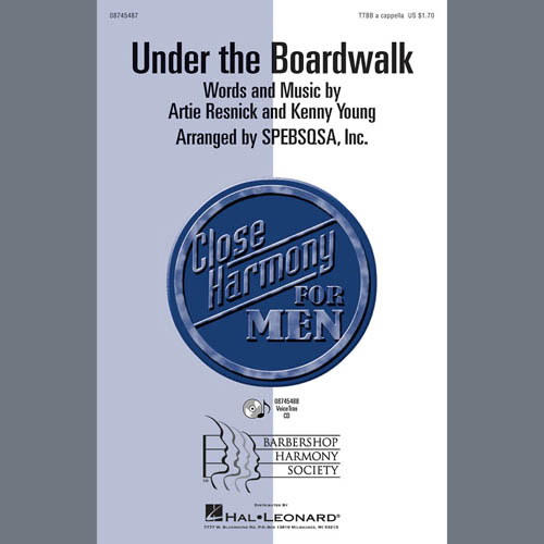 The Drifters 'Under The Boardwalk (arr. SPEBSQSA, Inc.)' Sheet Music, Chords &amp; Lyrics | Download ...