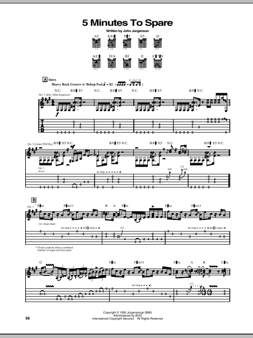 Learn to play The Hellecasters 5 Minutes To Spare sheet music for Guitar Tab in minutes. Price: 7.8900$ The Hellecasters 5 Minutes To Spare sheet music notes and chords arranged for Guitar Tab