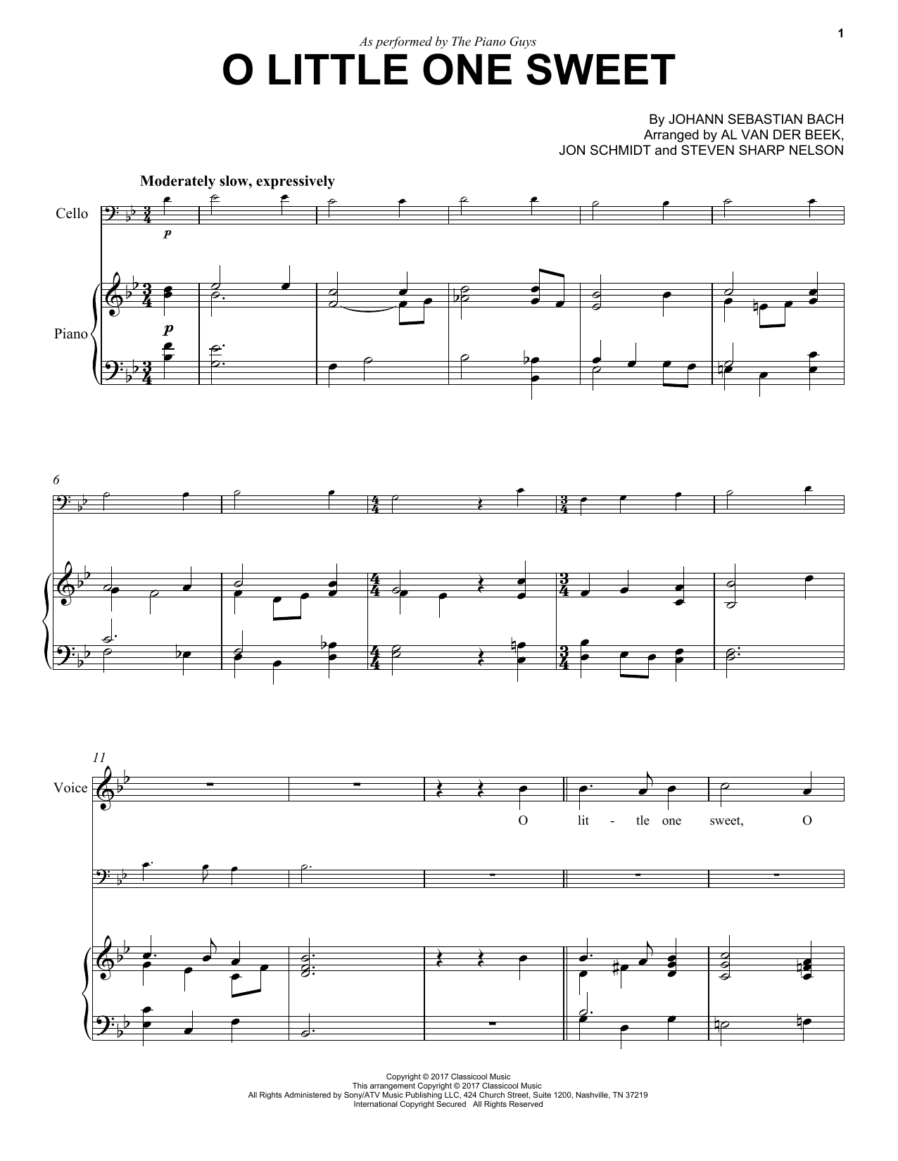 Learn to play The Piano Guys O Little One Sweet sheet music for Piano & Vocal in minutes. The Piano Guys O Little One Sweet sheet music notes and chords