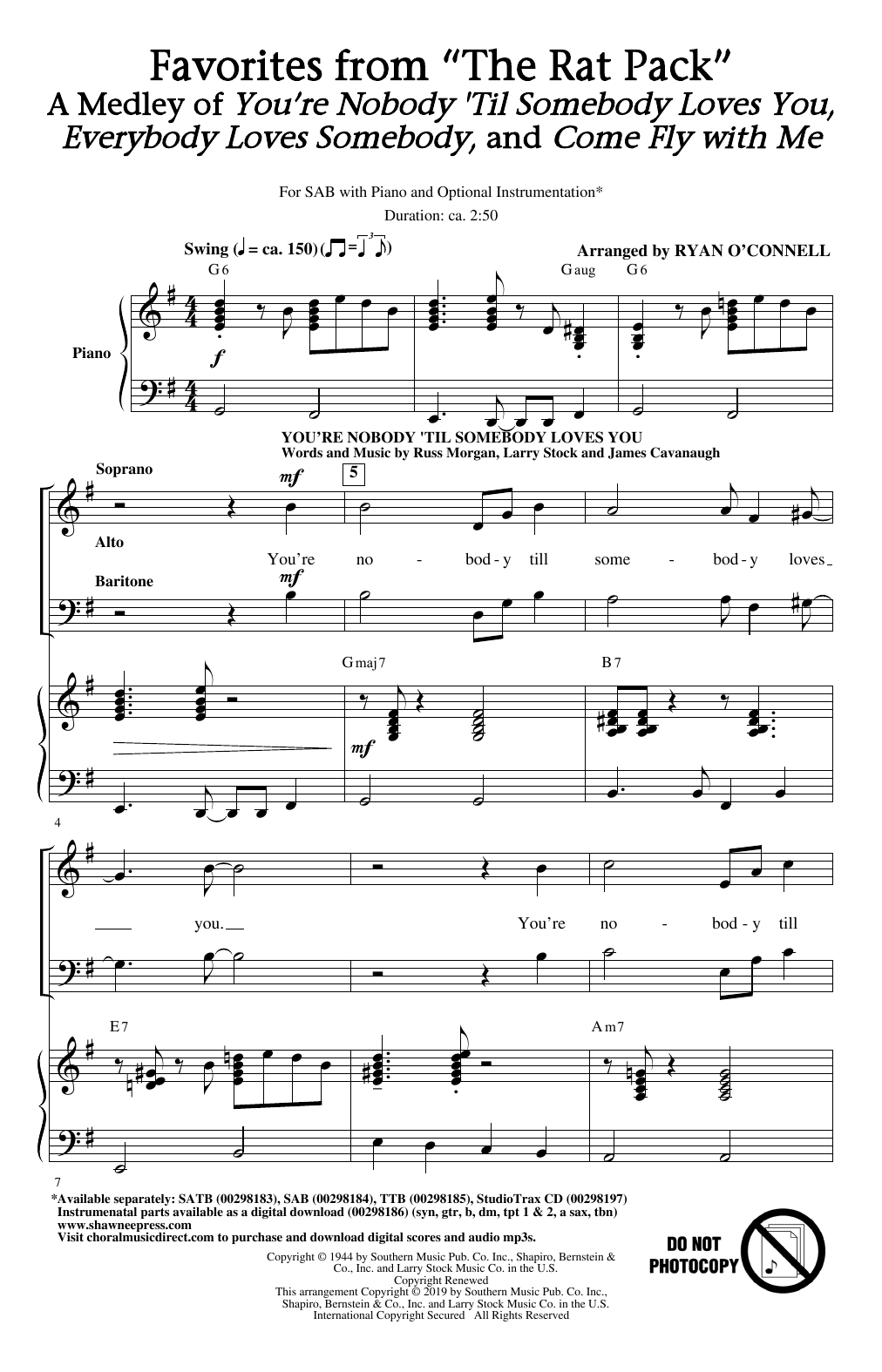 Learn to play The Rat Pack Favorites from The Rat Pack Favorites from