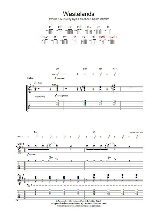 Learn to play The View Wasteland sheet music for Guitar Tab in minutes. The View Wasteland sheet music notes and chords. Download Printable PDF.