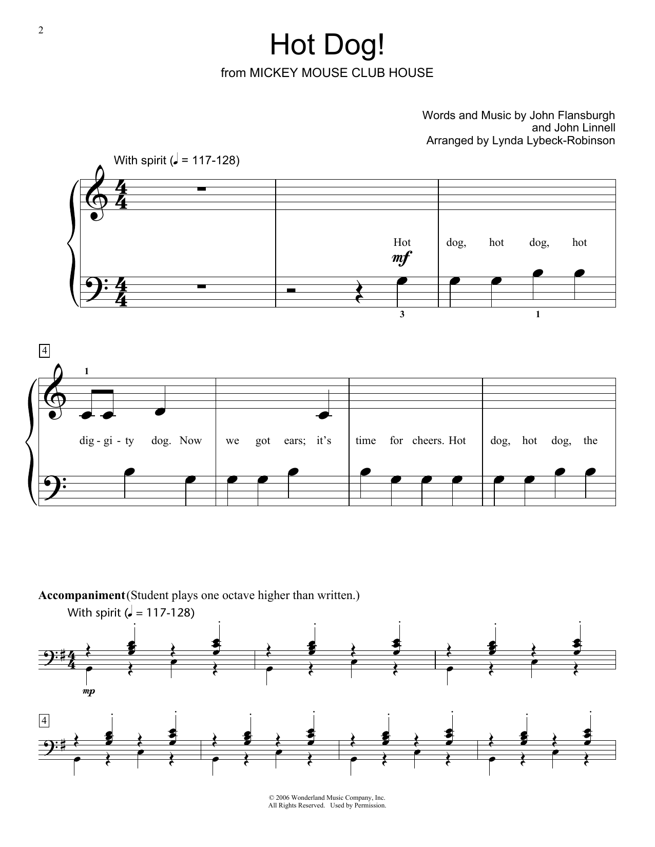 Learn to play They Might Be Giants Hot Dog! sheet music for Educational Piano in minutes. Price: 6.9900$ They Might Be Giants Hot Dog! sheet music notes and chords arranged for Educational Piano