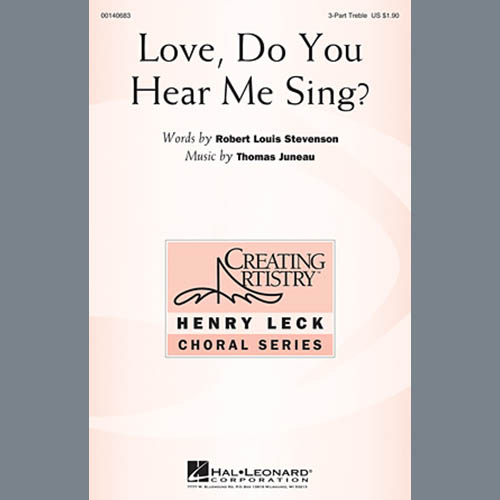 Love, Do You Hear Me Sing? cover image