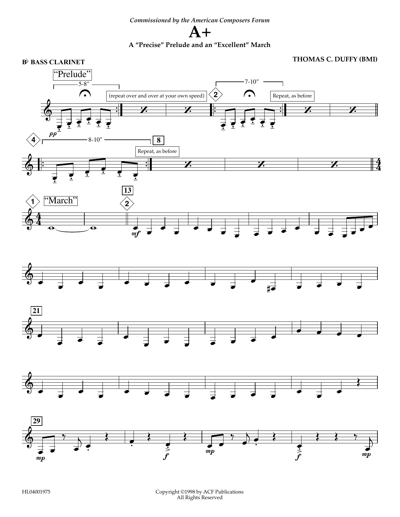 Learn to play Thomas Duffy A+: A Thomas Duffy A+: A