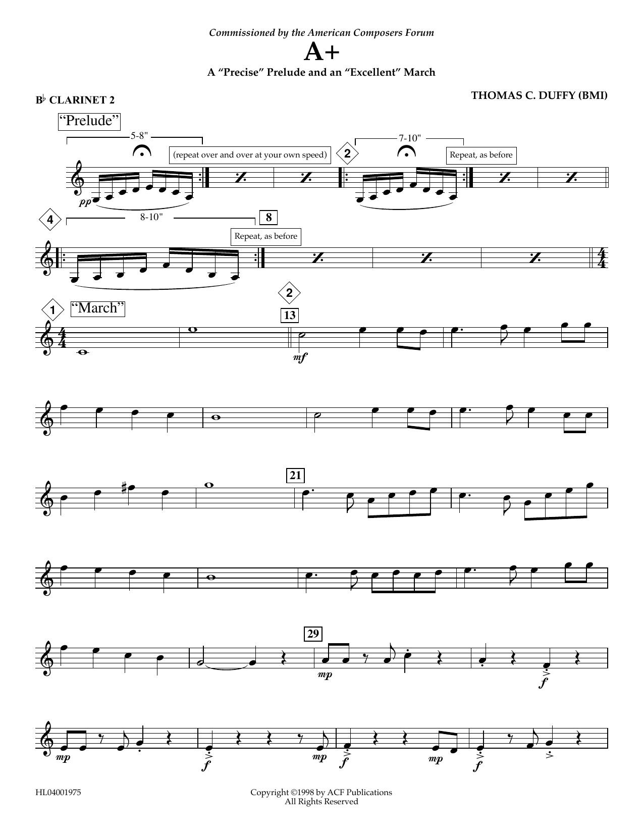 Learn to play Thomas Duffy A+: A Thomas Duffy A+: A