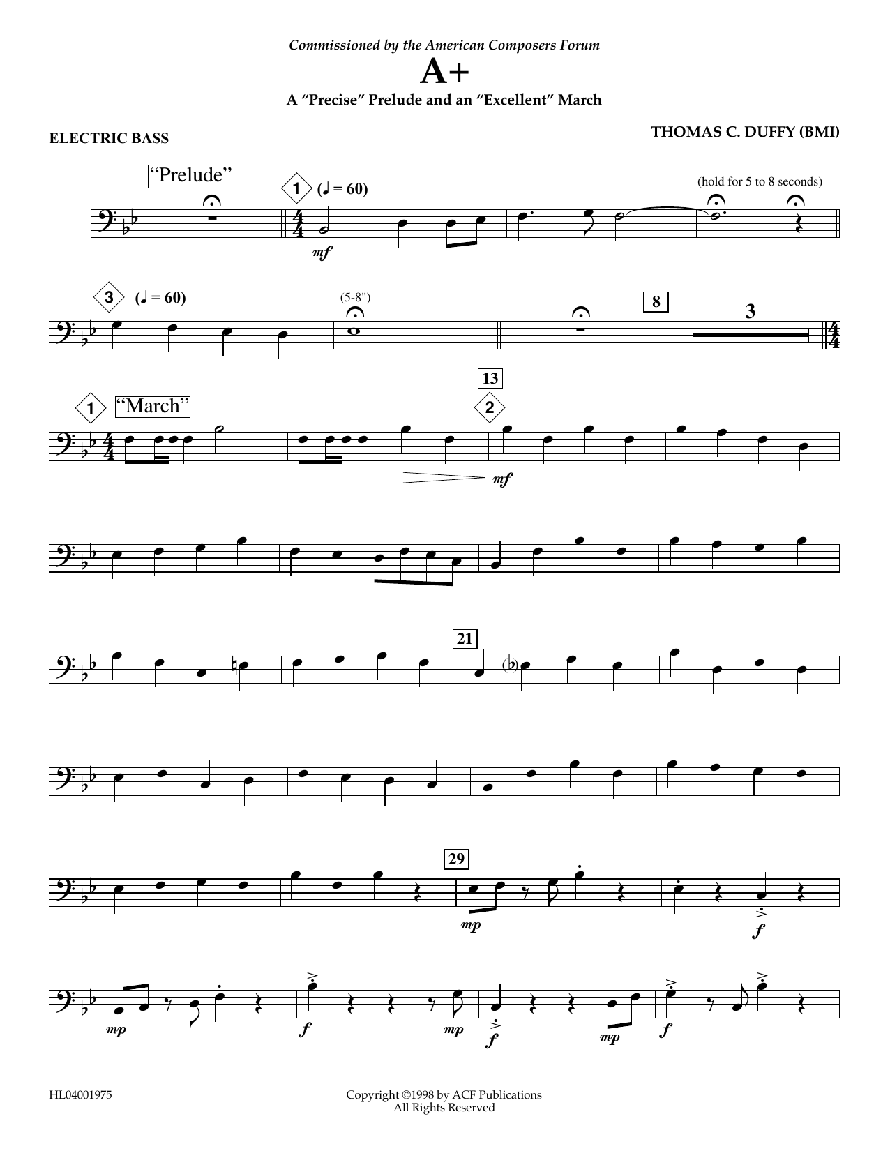 Learn to play Thomas Duffy A+: A Thomas Duffy A+: A