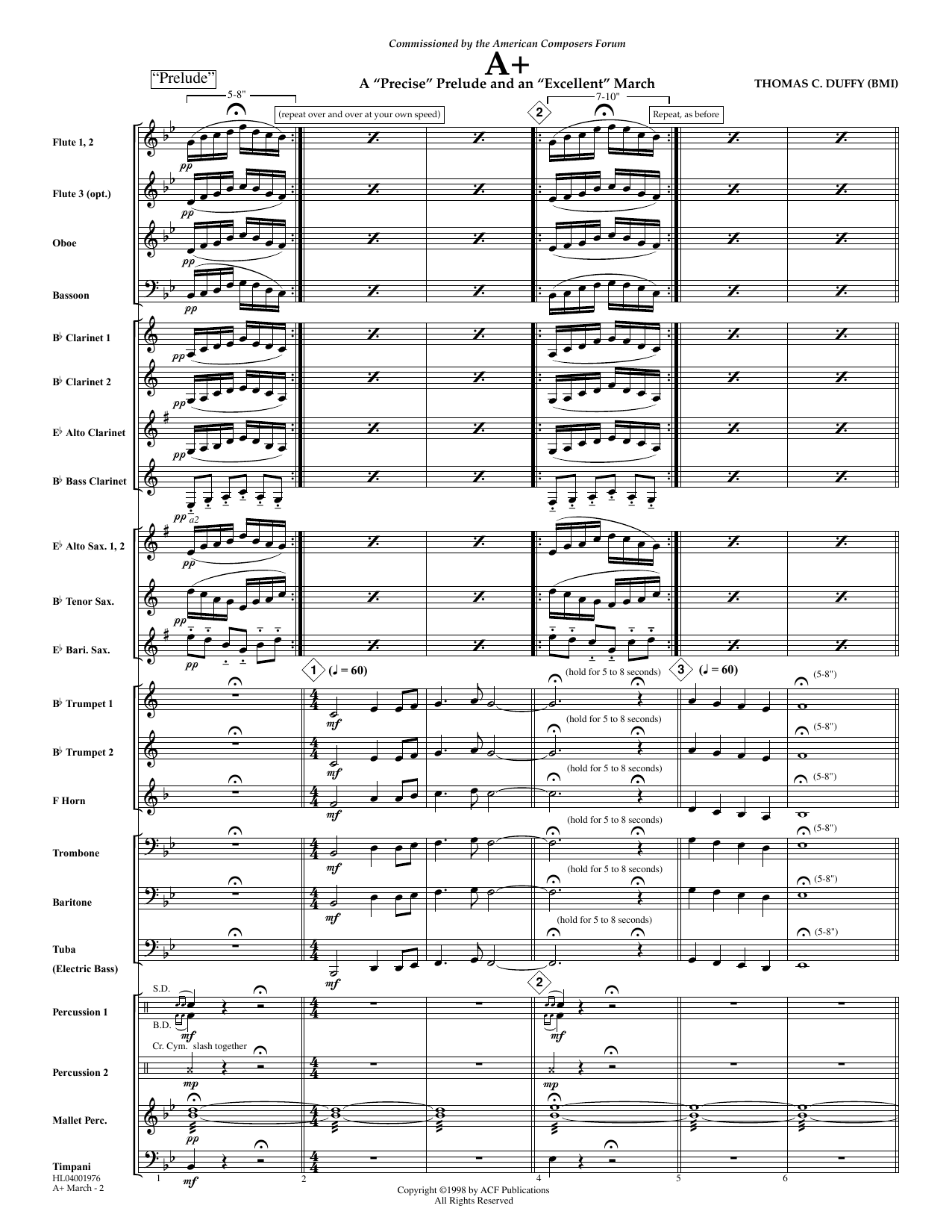 Learn to play Thomas Duffy A+: A Thomas Duffy A+: A