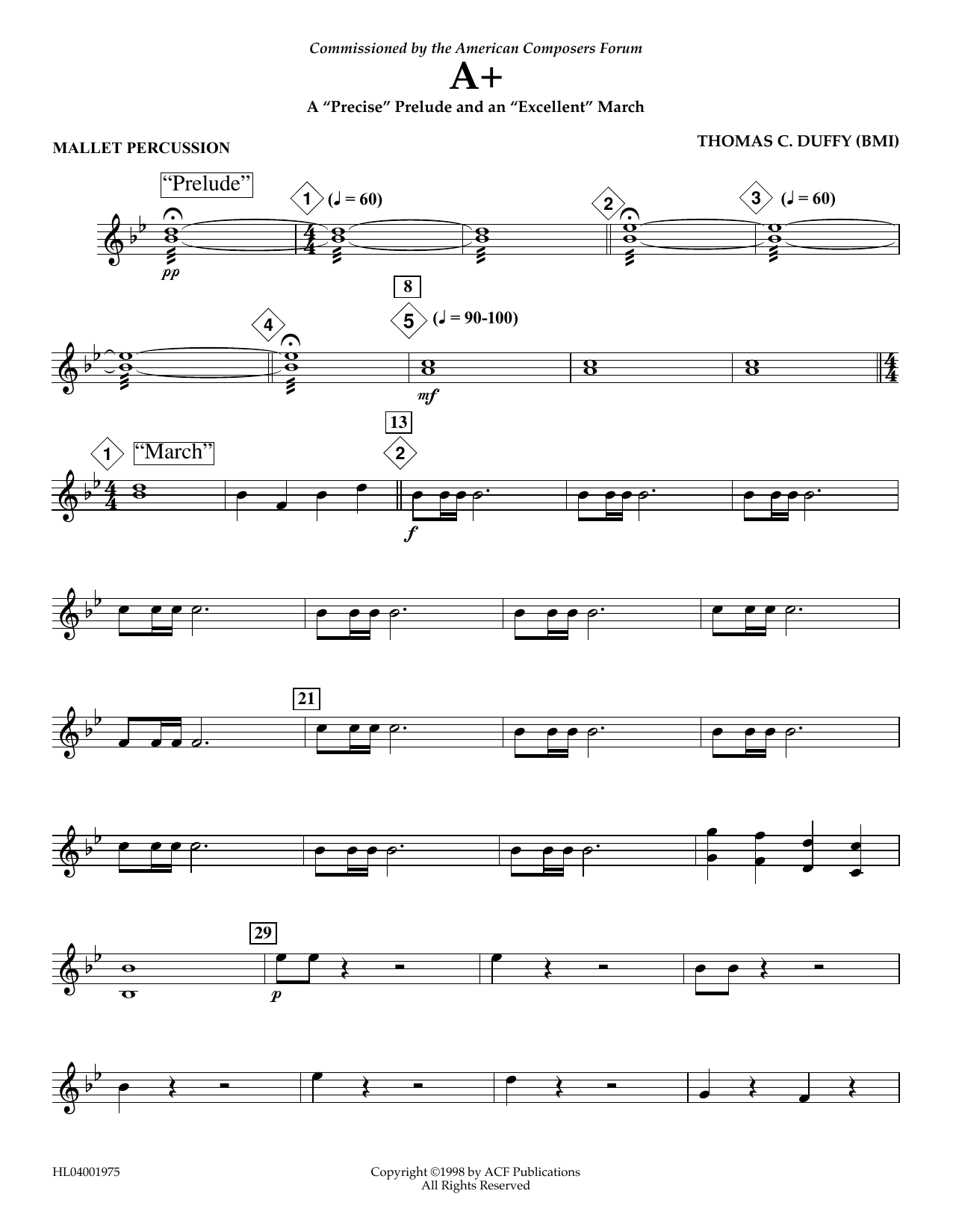 Learn to play Thomas Duffy A+: A Thomas Duffy A+: A