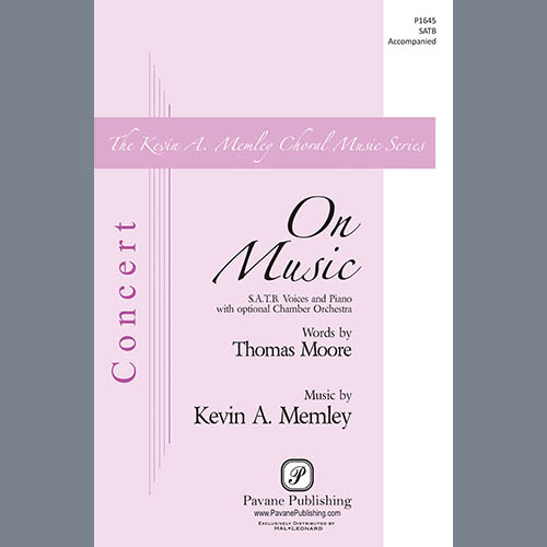 Thomas Moore and Kevin A. Memley Download Printable PDF Score Easily Download Thomas Moore and Kevin A. Memley Printable PDF piano music notes, guitar tabs for SATB Choir. Transpose or transcribe this score in no time - Learn how to play song progression.