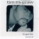 Download or print Tim McGraw with Faith Hill It's Your Love Sheet Music Printable PDF 2-page score for Country / arranged Lead Sheet / Fake Book SKU: 85128