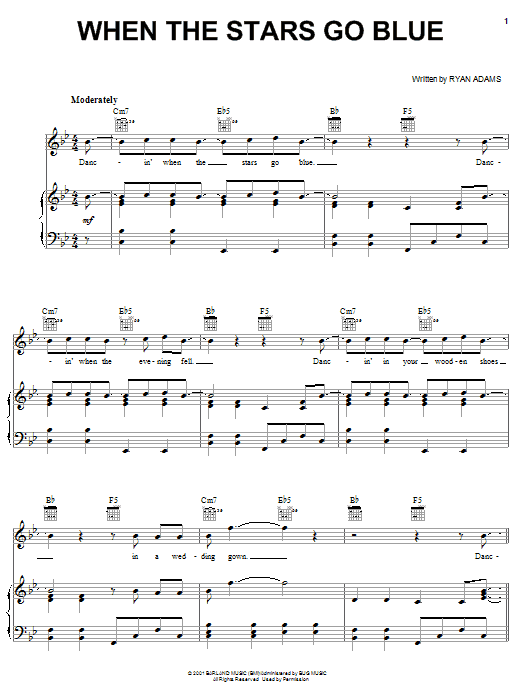 Learn to play Tim McGraw When The Stars Go Blue sheet music for Easy Piano in minutes. Tim McGraw When The Stars Go Blue sheet music notes and chords. Download Printable PDF.