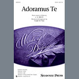 Download or print Tom Fettke Adoramus Te Sheet Music Printable PDF 6-page score for Concert / arranged SAB Choir SKU: 158546
