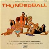 Download or print Tom Jones Thunderball (theme from the James Bond film) Sheet Music Printable PDF 4-page score for Pop / arranged Piano, Vocal & Guitar Chords SKU: 15533