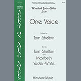 Download or print Tom Shelton One Voice Sheet Music Printable PDF 14-page score for Concert / arranged SSA Choir SKU: 424471