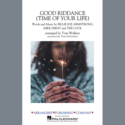 Tom Wallace Good Riddance (Time of Your Life) - Percussion Score Profile Image