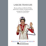 Download or print Tom Wallace Larger Than Life - Bb Horn Sheet Music Printable PDF 1-page score for Pop / arranged Marching Band SKU: 378748