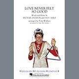 Download or print Tom Wallace Love Never Felt So Good - Alto Sax 1 Sheet Music Printable PDF 1-page score for Pop / arranged Marching Band SKU: 378699