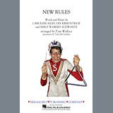 Download or print Tom Wallace New Rules - Bass Drums Sheet Music Printable PDF 1-page score for Pop / arranged Marching Band SKU: 378557