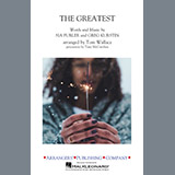 Download or print Tom Wallace The Greatest - Full Score Sheet Music Printable PDF 8-page score for Pop / arranged Marching Band SKU: 366793