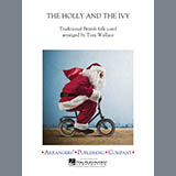Download or print Tom Wallace The Holly and the Ivy - Bb Bass Clarinet Sheet Music Printable PDF 2-page score for Christmas / arranged Concert Band SKU: 343798