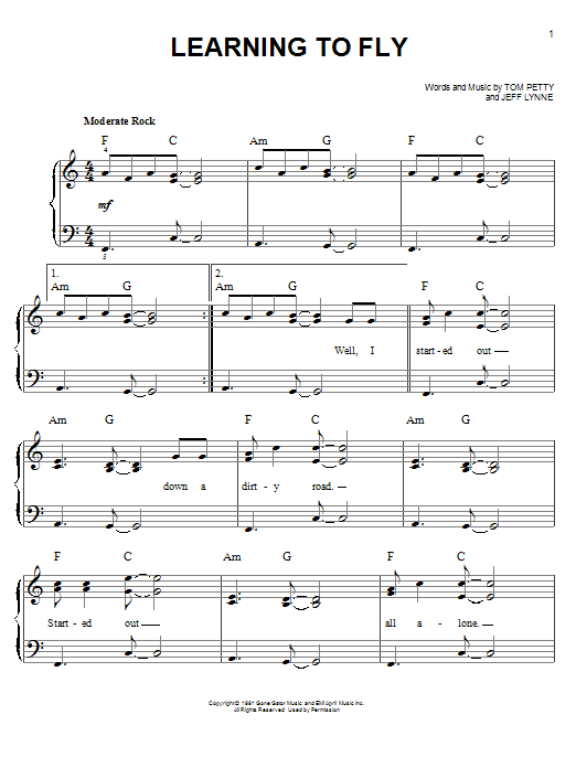 Learn To Fly sheet music for bass (tablature) (bass guitar) (PDF)