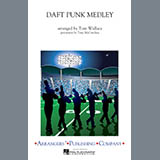 Download or print Tom Wallace Daft Punk Medley - Baritone B.C. Sheet Music Printable PDF 1-page score for Pop / arranged Marching Band SKU: 327665