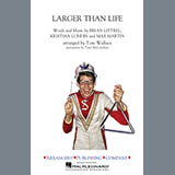 Download or print Tom Wallace Larger Than Life - Quint-Toms Sheet Music Printable PDF 1-page score for Pop / arranged Marching Band SKU: 378758