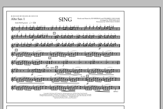 Learn to play Tom Wallace Sing - Alto Sax 1 sheet music for Marching Band in minutes. Price: 7.8900$ Tom Wallace Sing - Alto Sax 1 sheet music notes and chords arranged for Marching Band