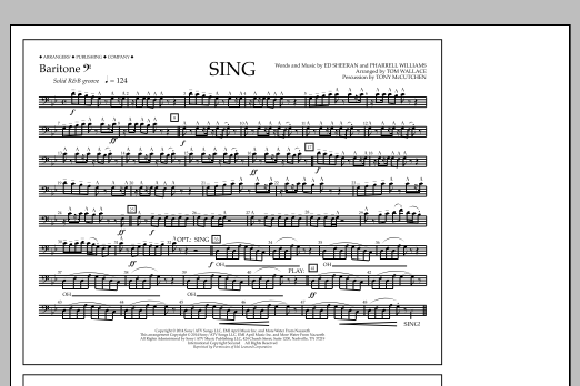 Learn to play Tom Wallace Sing - Baritone B.C. sheet music for Marching Band in minutes. Price: 7.8900$ Tom Wallace Sing - Baritone B.C. sheet music notes and chords arranged for Marching Band