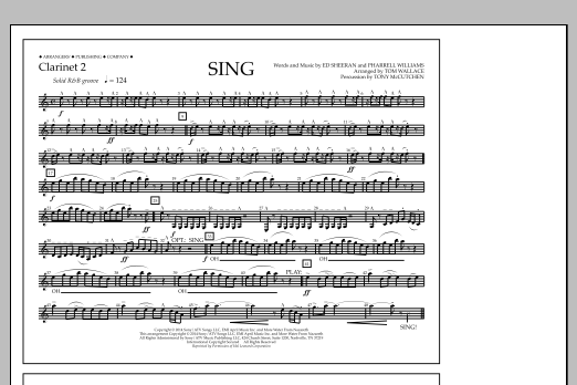 Learn to play Tom Wallace Sing - Clarinet 2 sheet music for Marching Band in minutes. Price: 7.8900$ Tom Wallace Sing - Clarinet 2 sheet music notes and chords arranged for Marching Band