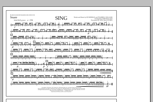 Tom Wallace Sing - Snare sheet music notes and chords. Download Printable PDF.