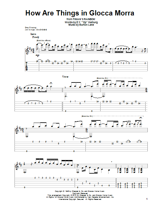 Learn to play Tommy Dorsey How Are Things In Glocca Morra sheet music for Beginning Piano Solo in minutes. Price: 6.9900$ Tommy Dorsey How Are Things In Glocca Morra sheet music notes and chords arranged for Beginning Piano Solo