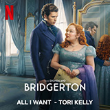 Download or print Tori Kelly All I Want (from the Netflix series Bridgerton) Sheet Music Printable PDF 5-page score for Pop / arranged Piano, Vocal & Guitar Chords (Right-Hand Melody) SKU: 1559381