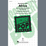 Download or print Toto Africa (arr. Audrey Snyder) Sheet Music Printable PDF 2-page score for Pop / arranged 2-Part Choir SKU: 97452