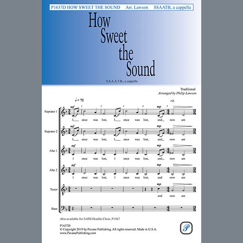 Traditional How Sweet the Sound (arr. Philip Lawson) Profile Image