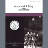Download or print Traditional Mary Had A Baby (arr. David Wright) Sheet Music Printable PDF 4-page score for Barbershop / arranged TTBB Choir SKU: 407089