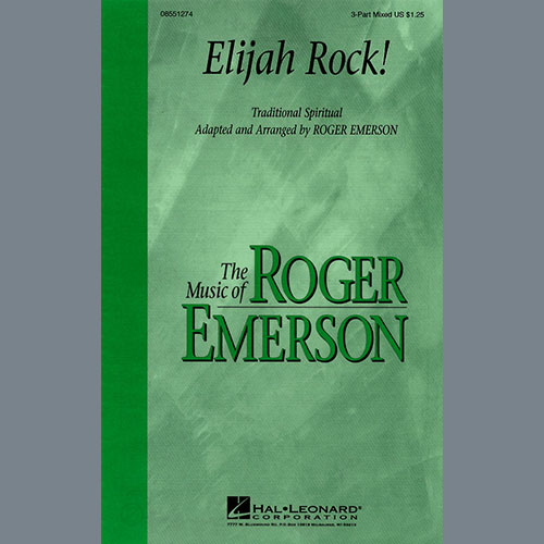 Elijah Rock (arr. Roger Emerson) cover image