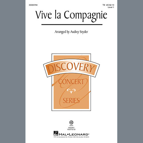 Traditional Vive La Compagnie (arr. Audrey Snyder) Profile Image