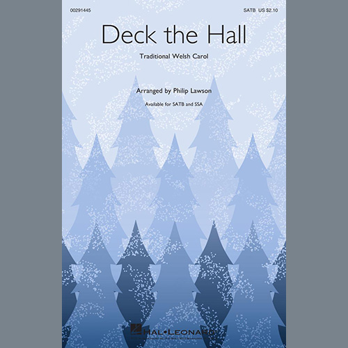 Traditional Welsh Carol Deck The Hall (arr. Philip Lawson) Profile Image