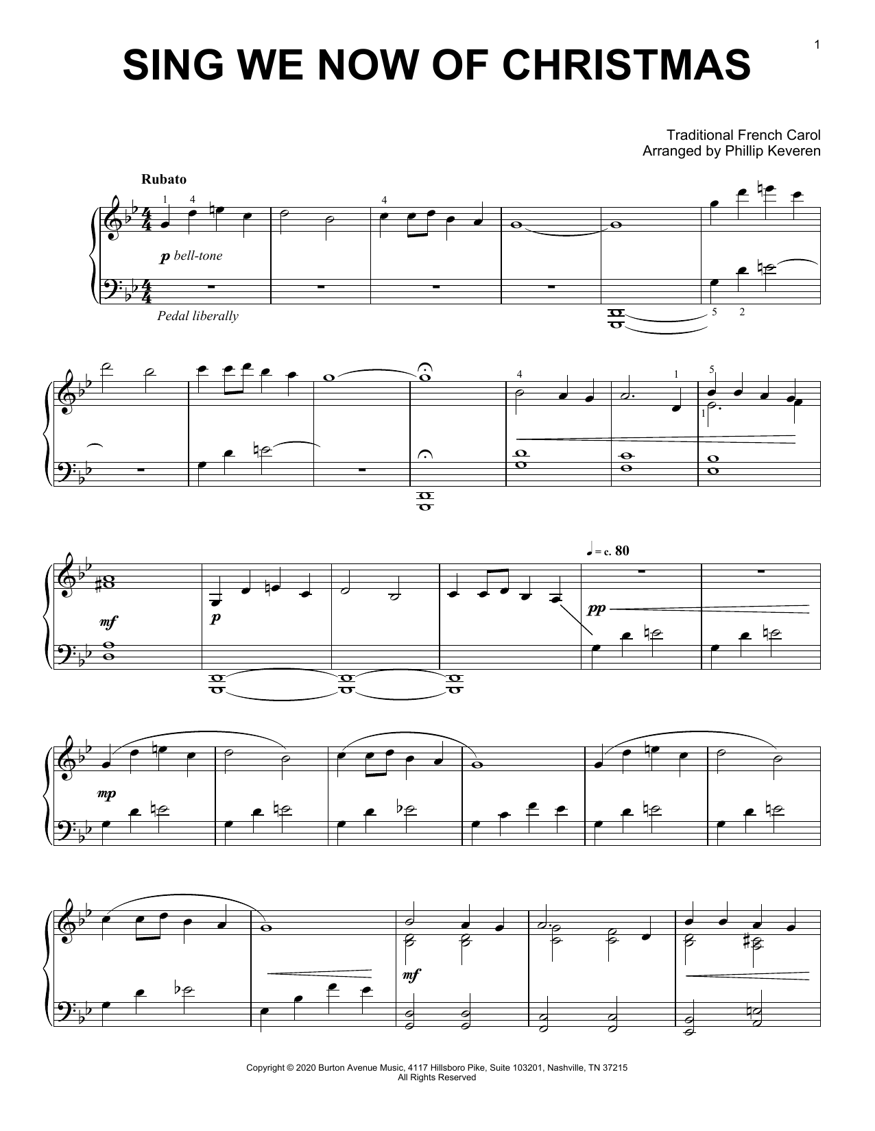 Learn to play Traditional French Carol Sing We Now Of Christmas (arr. Phillip Keveren) sheet music for Piano Solo in minutes. Price: 7.8900$ Traditional French Carol Sing We Now Of Christmas (arr. Phillip Keveren) sheet music notes and chords arranged for Piano Solo