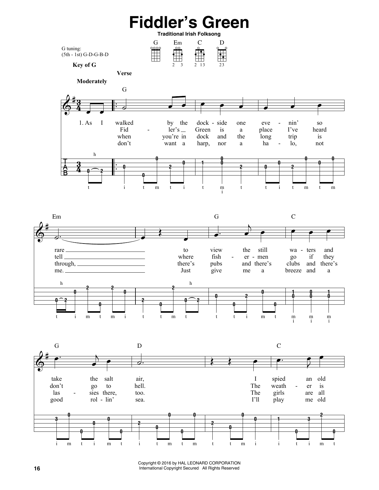 Mad World Easy Sheet Music - Irish folk songs