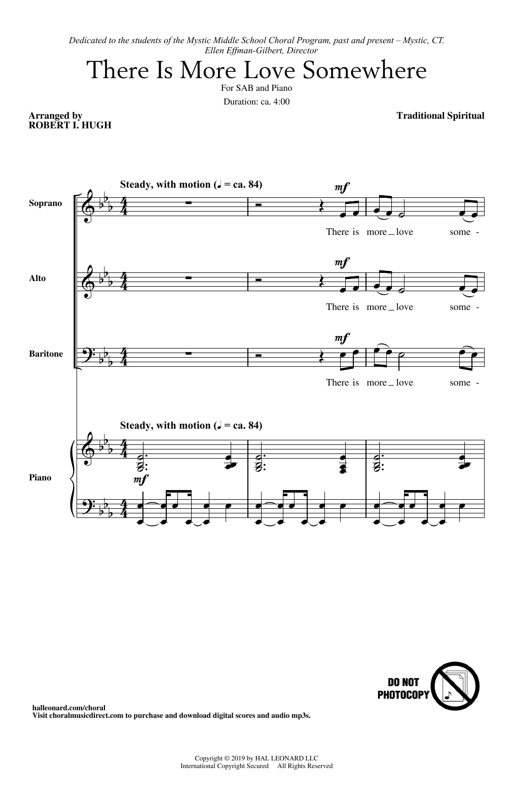 Learn to play Traditional Spiritual There Is More Love Somewhere (arr. Robert I. Hugh) sheet music for SAB Choir in minutes. Price: 3.9900$ Traditional Spiritual There Is More Love Somewhere (arr. Robert I. Hugh) sheet music notes and chords arranged for SAB Choir