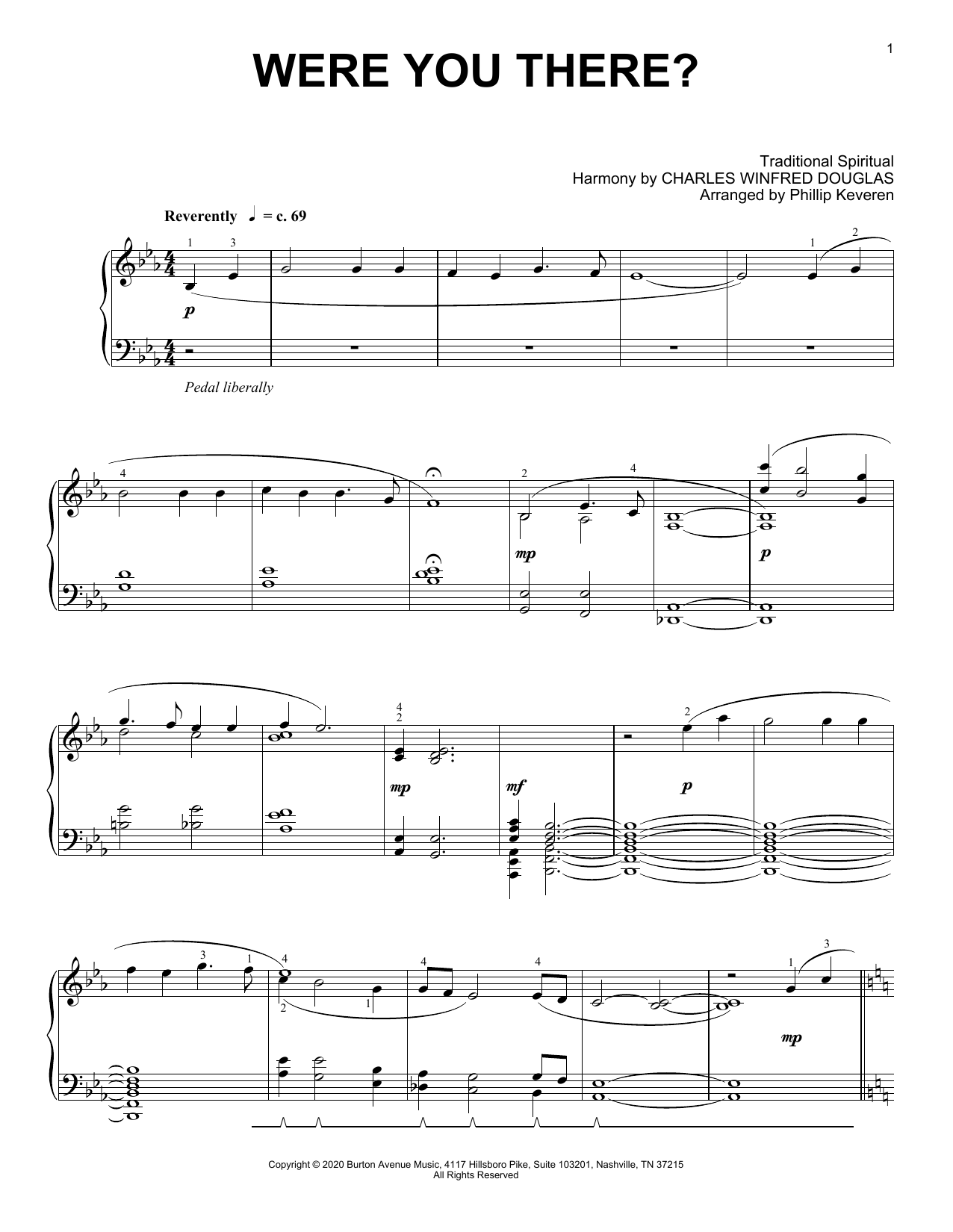 Learn to play Traditional Spiritual Were You There? (arr. Phillip Keveren) sheet music for Piano Solo in minutes. Price: 7.8900$ Traditional Spiritual Were You There? (arr. Phillip Keveren) sheet music notes and chords arranged for Piano Solo