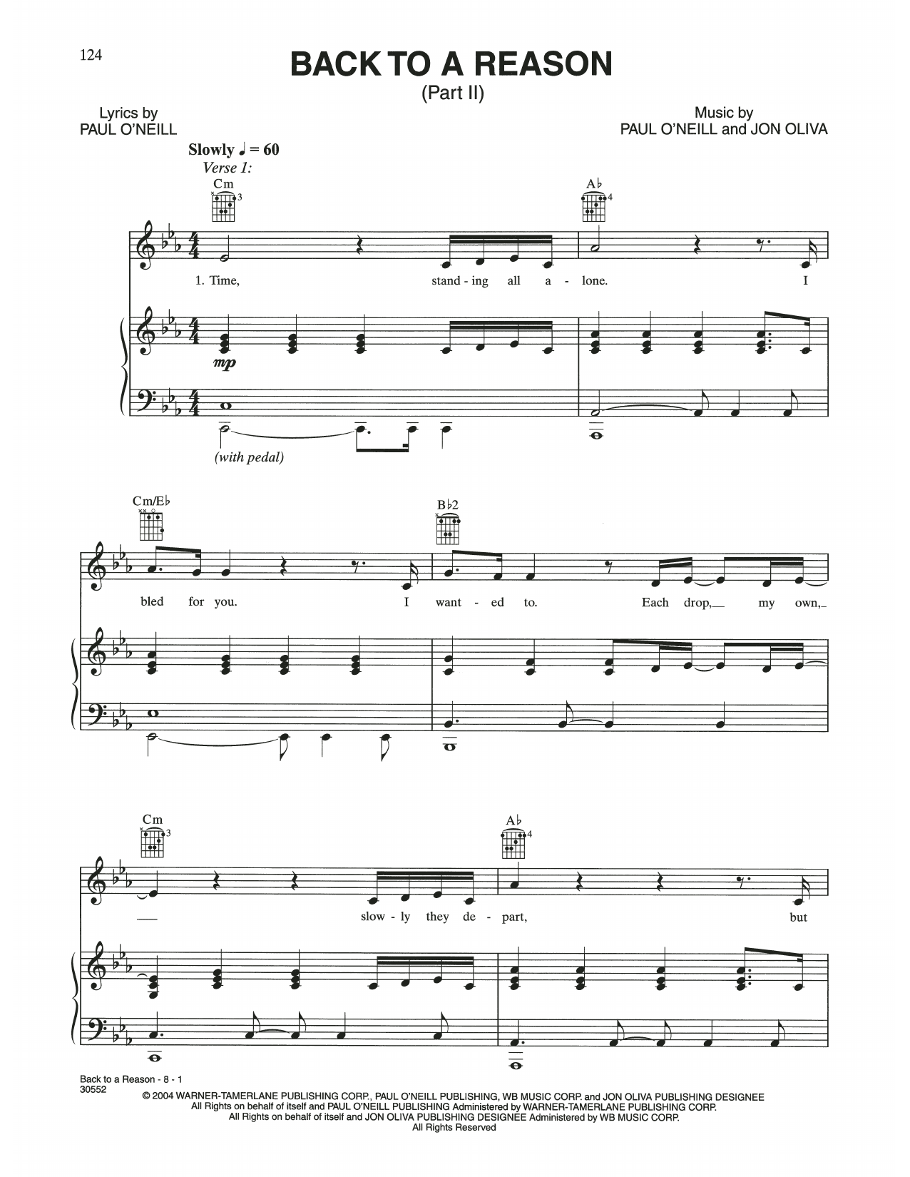 Learn to play Trans-Siberian Orchestra Back To A Reason sheet music for Piano, Vocal & Guitar Chords (Right-Hand Melody) in minutes. Price: 6.9900$ Trans-Siberian Orchestra Back To A Reason sheet music notes and chords arranged for Piano, Vocal & Guitar Chords (Right-Hand Melody)
