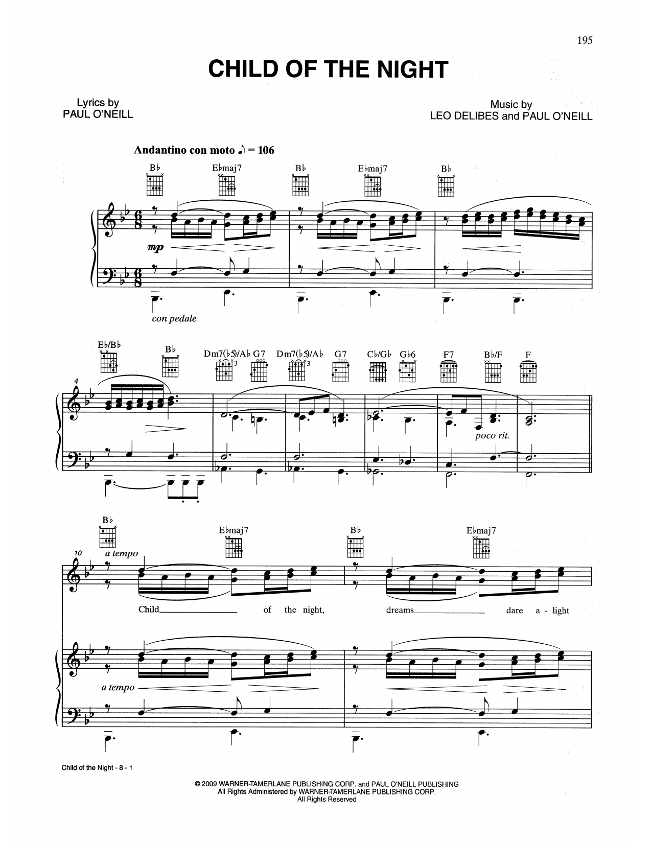 Learn to play Trans-Siberian Orchestra Child Of The Night sheet music for Piano, Vocal & Guitar Chords (Right-Hand Melody) in minutes. Price: 6.9900$ Trans-Siberian Orchestra Child Of The Night sheet music notes and chords arranged for Piano, Vocal & Guitar Chords (Right-Hand Melody)