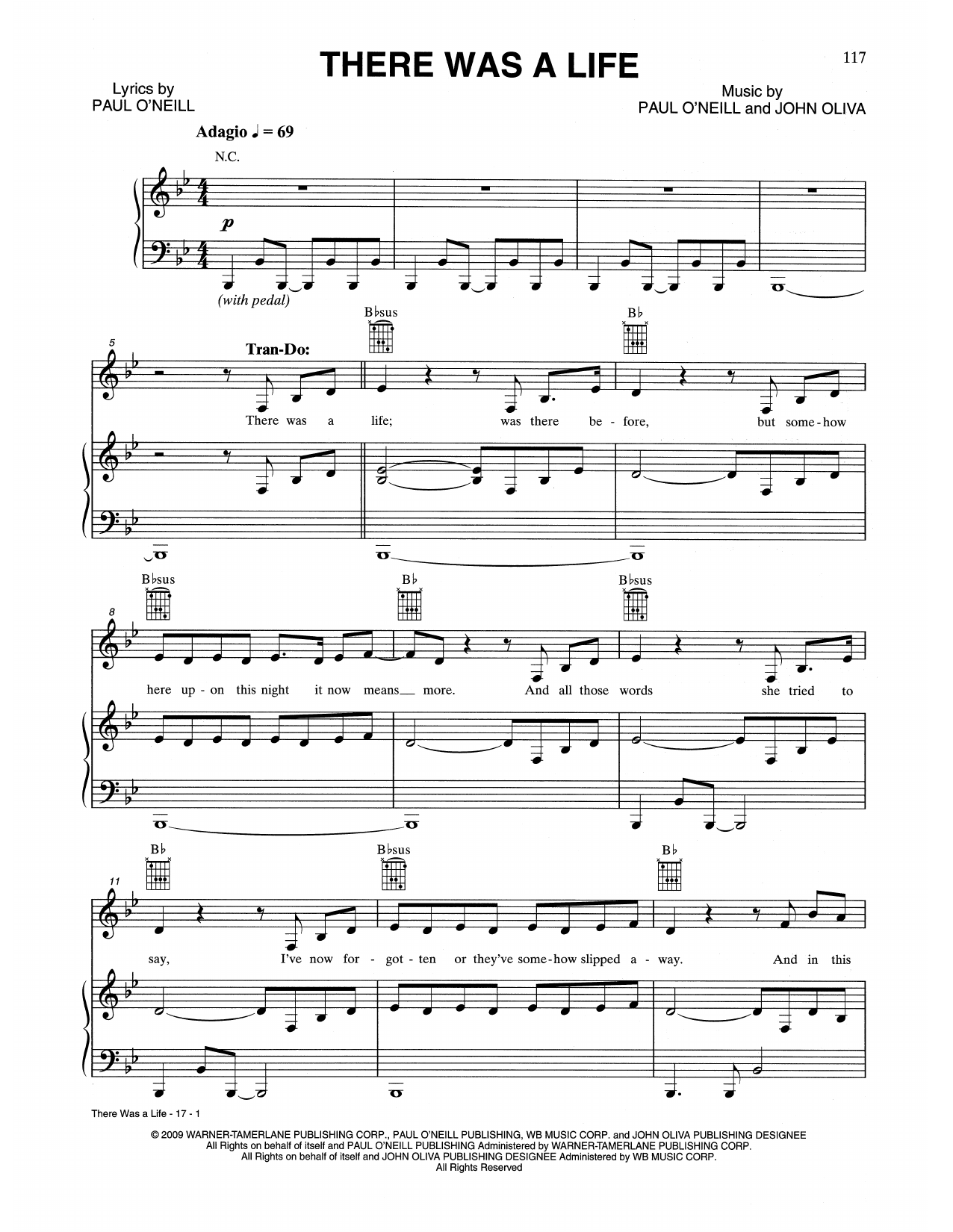 Learn to play Trans-Siberian Orchestra There Was A Life sheet music for Piano, Vocal & Guitar Chords (Right-Hand Melody) in minutes. Price: 6.9900$ Trans-Siberian Orchestra There Was A Life sheet music notes and chords arranged for Piano, Vocal & Guitar Chords (Right-Hand Melody)