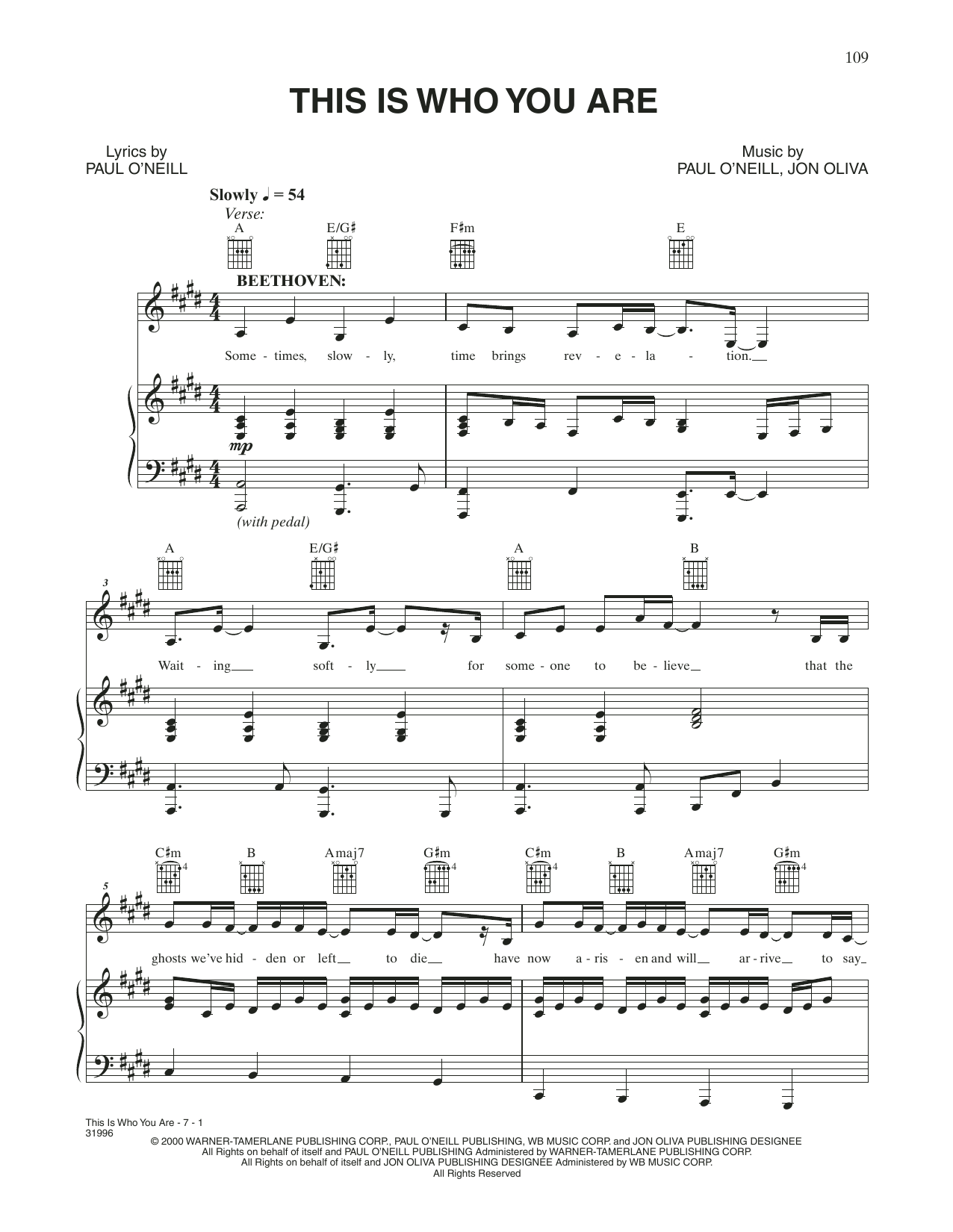 Learn to play Trans-Siberian Orchestra This Is Who You Are sheet music for Piano, Vocal & Guitar Chords (Right-Hand Melody) in minutes. Price: 6.9900$ Trans-Siberian Orchestra This Is Who You Are sheet music notes and chords arranged for Piano, Vocal & Guitar Chords (Right-Hand Melody)